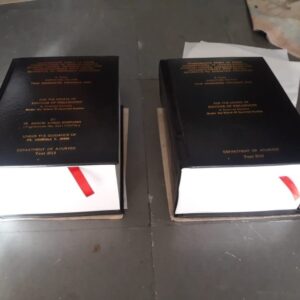 Ph.D. Thesis Binding & Printing
